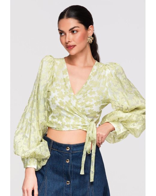 Ombre Natural Bluse