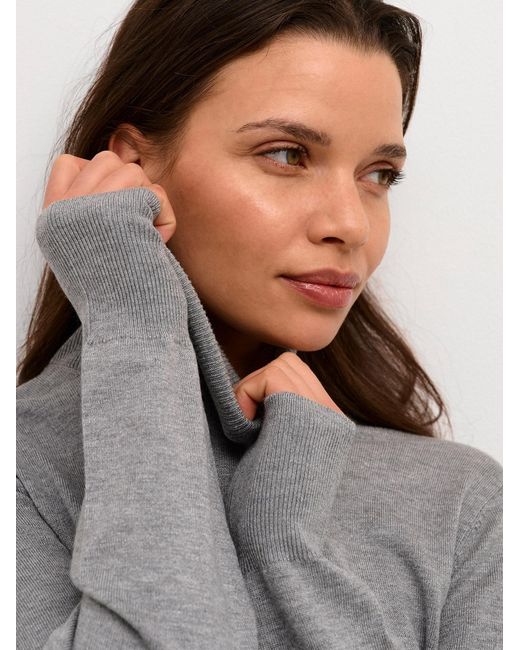 Kaffe Gray Pullover Kaastrid