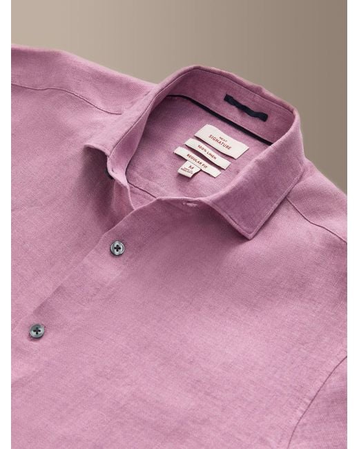 Next Hemd in Pink für Herren