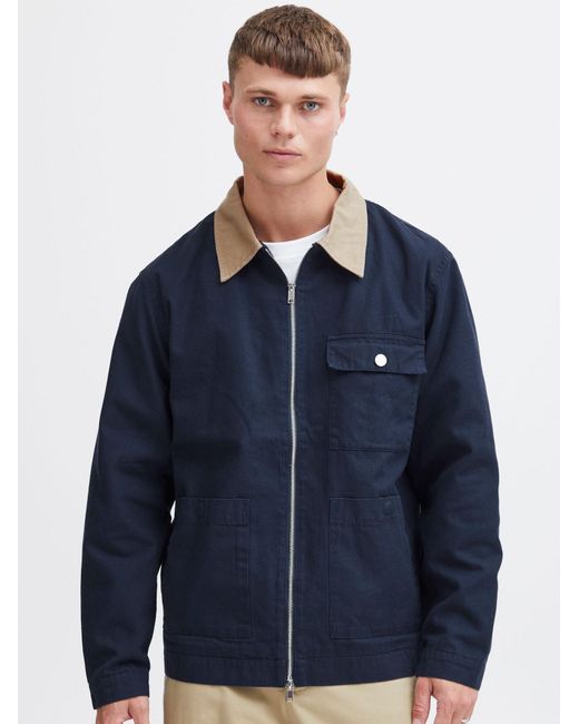 Solid Übergangsjacke in Blue für Herren