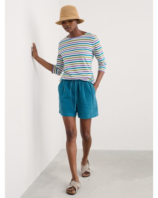 Seasalt Cornwall Blue Top 'Sailor'