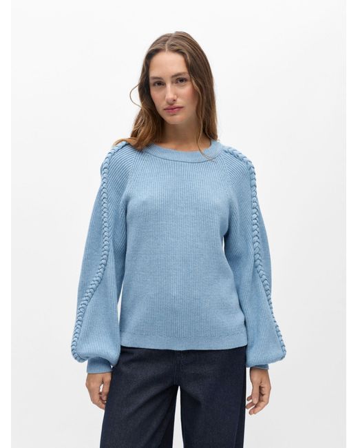 Object Blue Pullover Objhannah