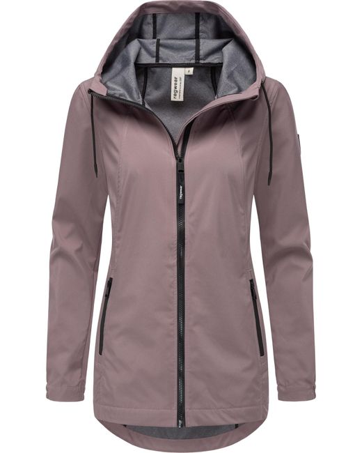 Ragwear Purple Funktionsjacke 'Zuzka'