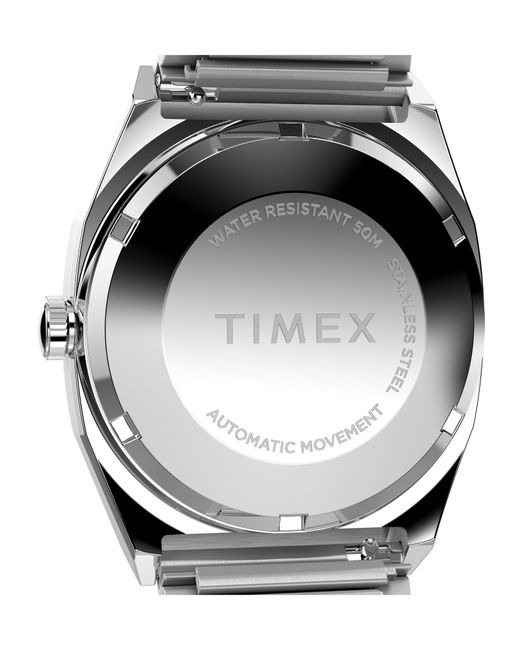Timex Analoguhr Automatic 1983 E Line in Blue für Herren