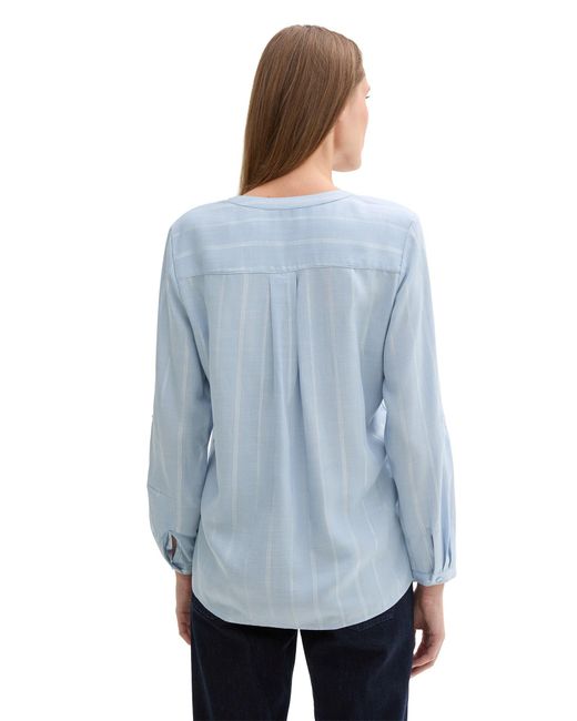 Tom Tailor Blue Bluse