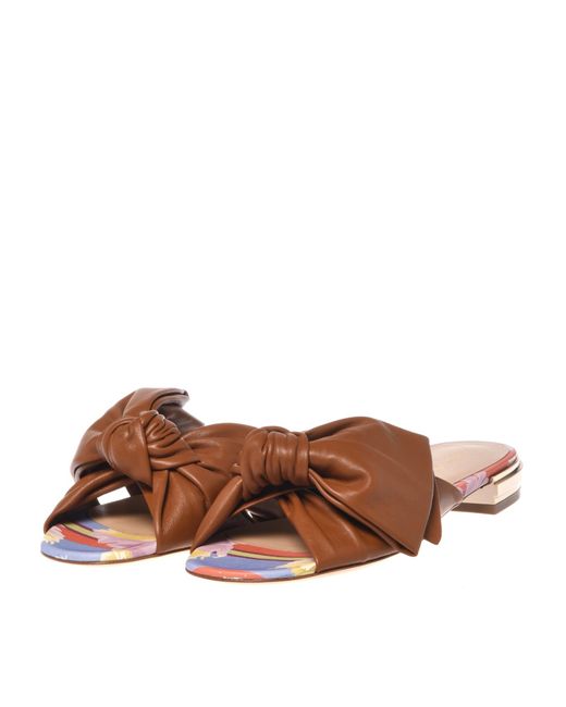 Baldinini Brown Pantolette