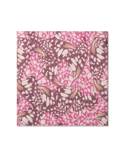 Codello Pink Loop-Schal Tuch Schmetterlingsmotiv