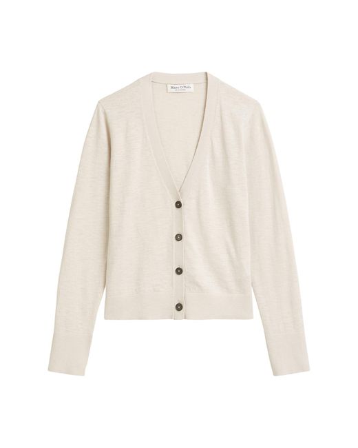 Marc O' Polo White Marc Opolo Strickjacke