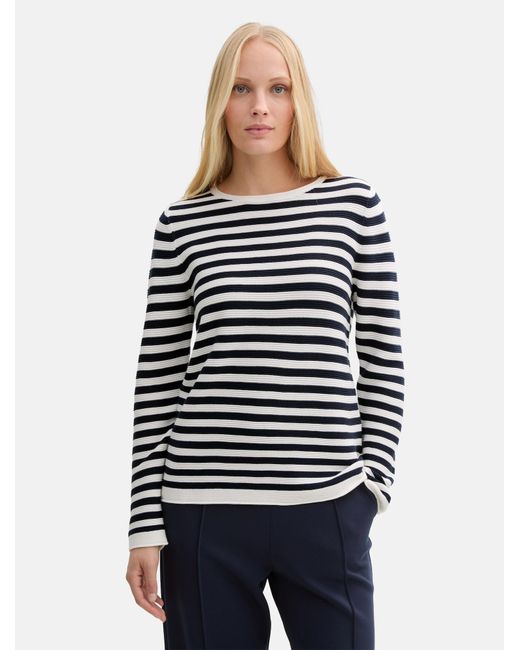 Tom Tailor Blue Pullover