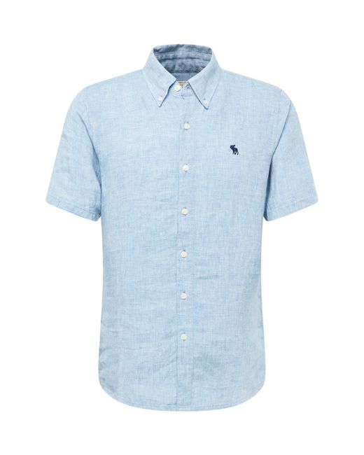 Abercrombie & Fitch Hemd 'feb4' in Blue für Herren