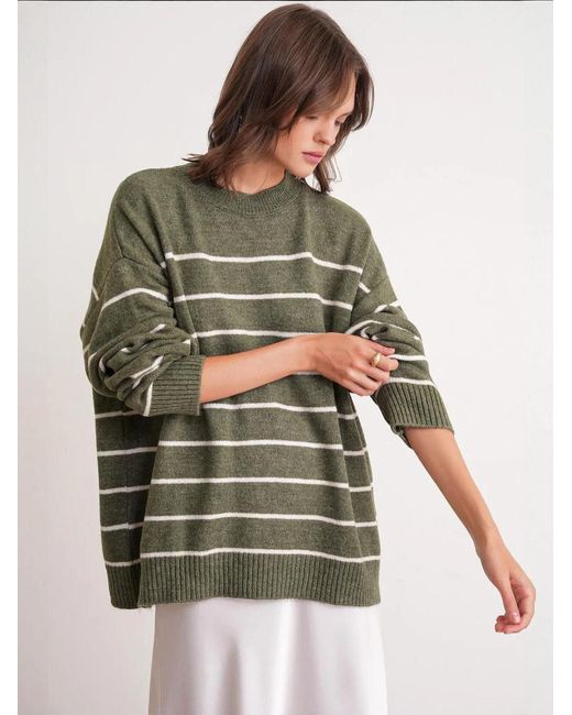 MixRay Green Pullover