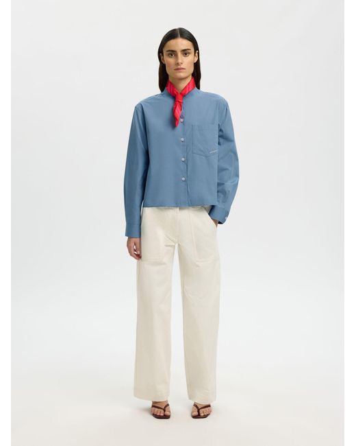 SELECTED Blue Bluse