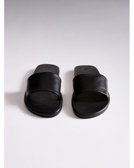 The Set Black Pantolette