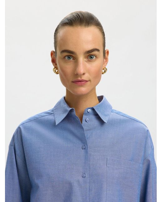 SELECTED Blue Bluse