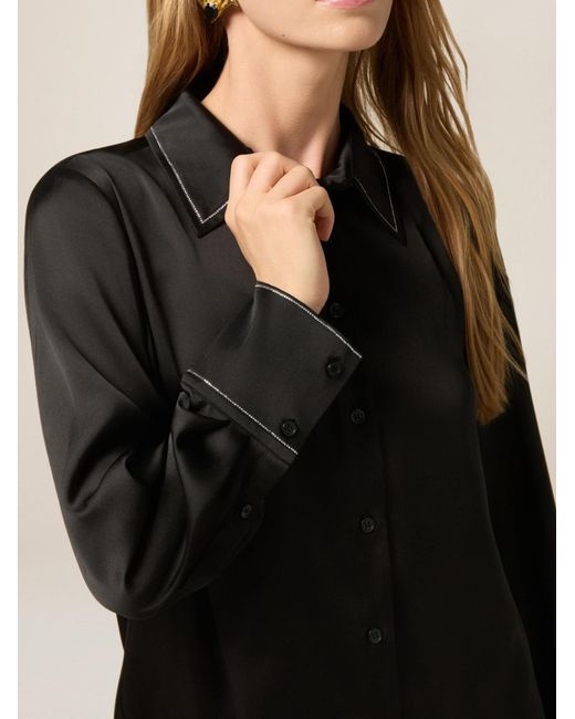 Oltre Black Bluse