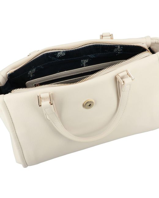 U.S. POLO ASSN. Natural Handtasche Jodhpur