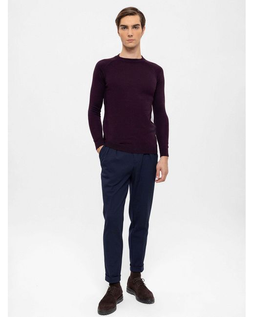 Antioch Crew Neck Pullover in Blue für Herren