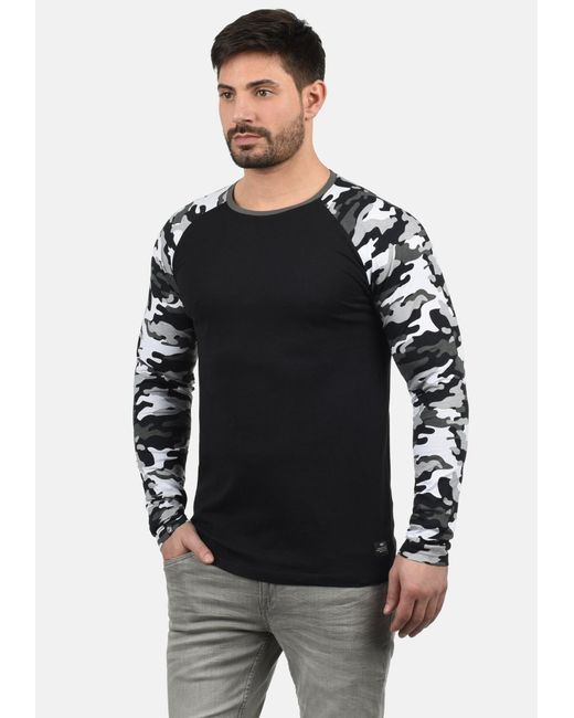 Solid Shirt Cajus in Black für Herren
