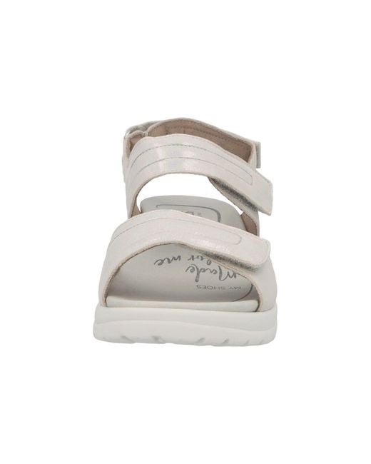 SOLIDUS White Sandale Haika