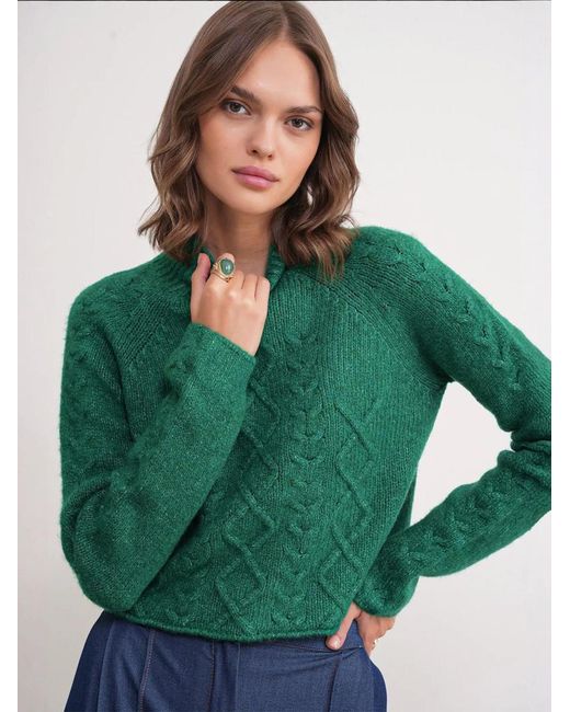 MixRay Green Pullover