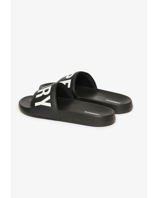 Superdry & Co Black Badeschuh