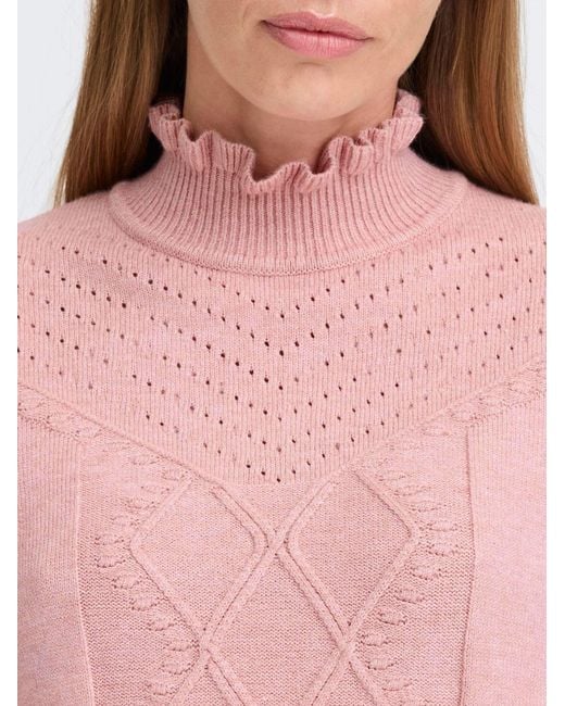 Oxmo Pink Pullover Oxbmmnera