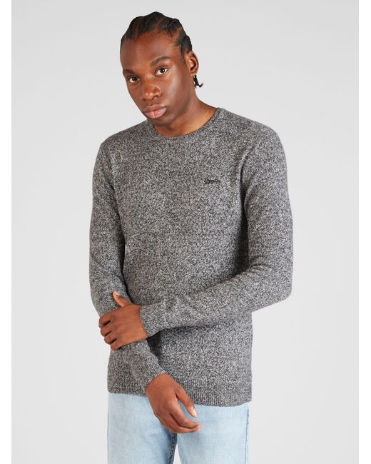Superdry & Co Pullover Essential in Gray für Herren