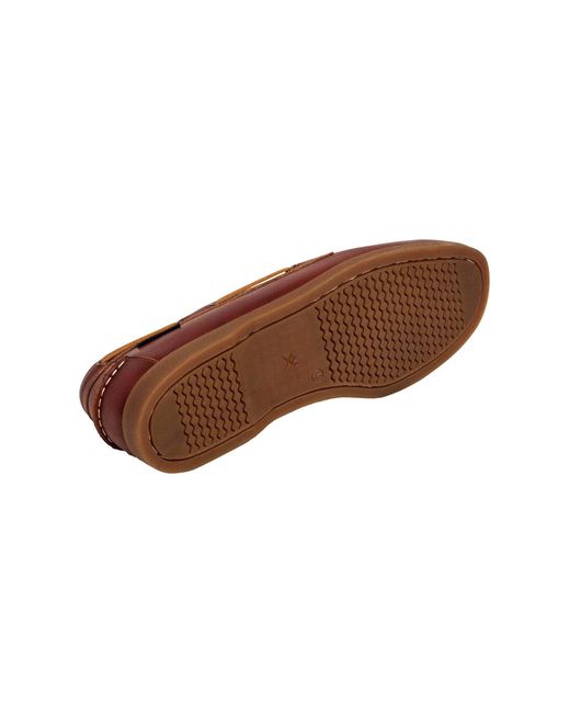 Hackett Mokassin Deck One in Brown für Herren