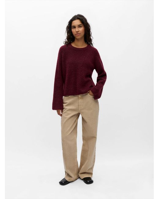 Object Red Pullover Objagate