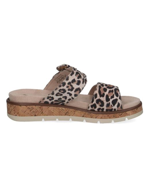 Caprice Brown Pantolette
