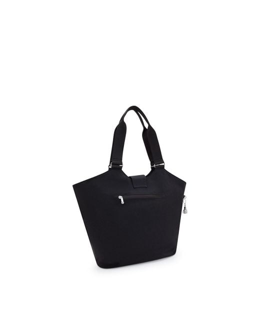 Kipling Black Schultertasche Recicely