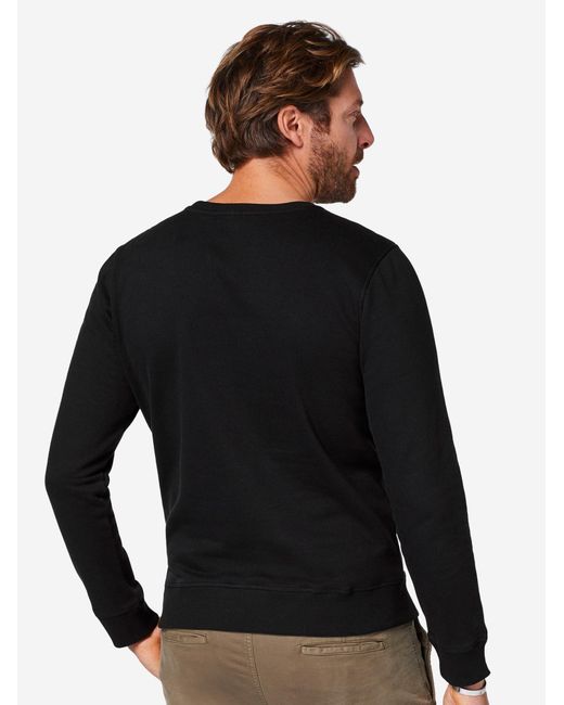 Polo Sylt Sweatshirt Basic in Black für Herren