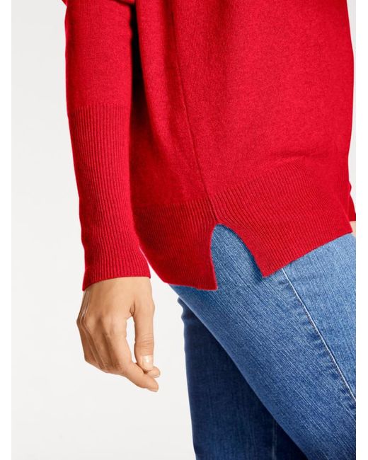 heine Red Pullover