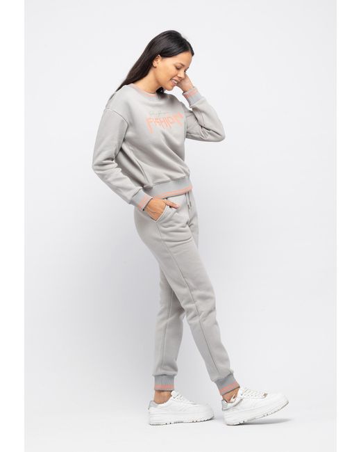 Tom Barron Gray Jogginganzug