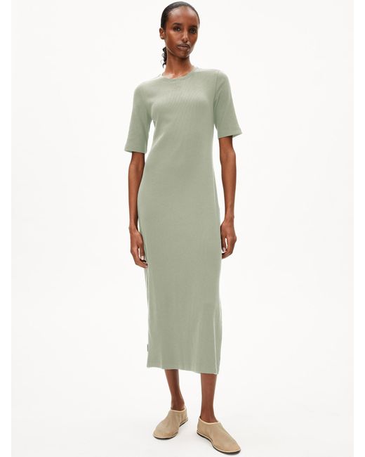 ARMEDANGELS White Kleid Sehaaraa
