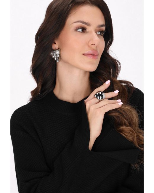 faina Black Pullover