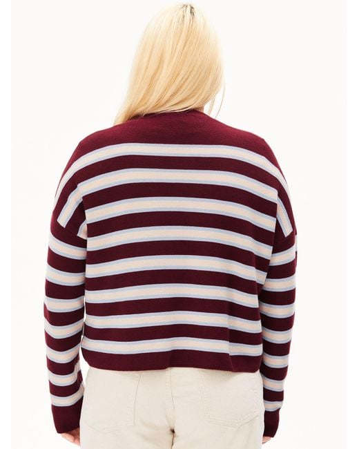 ARMEDANGELS Red Pullover