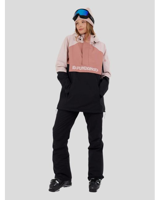 Fundango Pink Winterjacke Birch Eco Logo Anorak