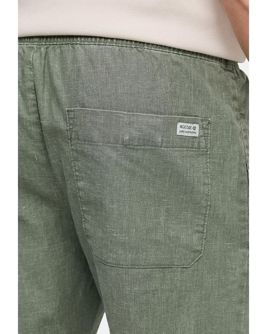 INDICODE Hose Corry in Green für Herren