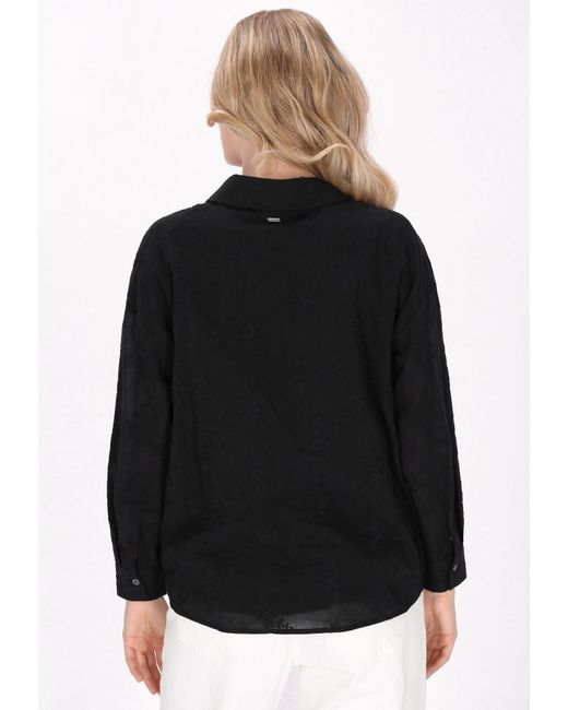 DreiMaster Maritim Black Bluse