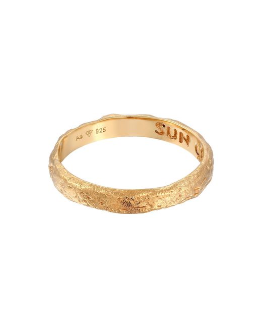 Haze & Glory Ring Sun Chaser in Metallic für Herren
