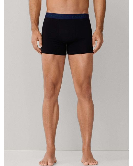 Hackett Boxershort Solid in Blue für Herren