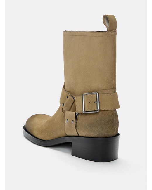 Pull&Bear Green Stiefelette