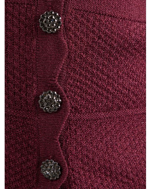 Rosemunde Red Strickjacke