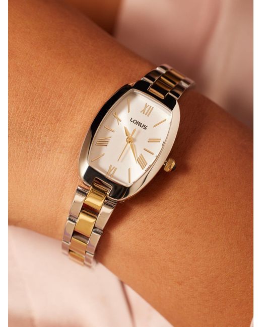 Lorus White Uhr Klassisch