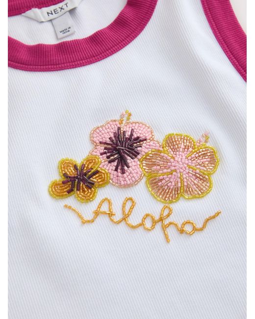 Next Pink Top