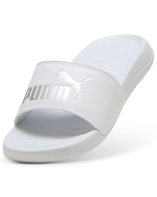 PUMA White Pantolette