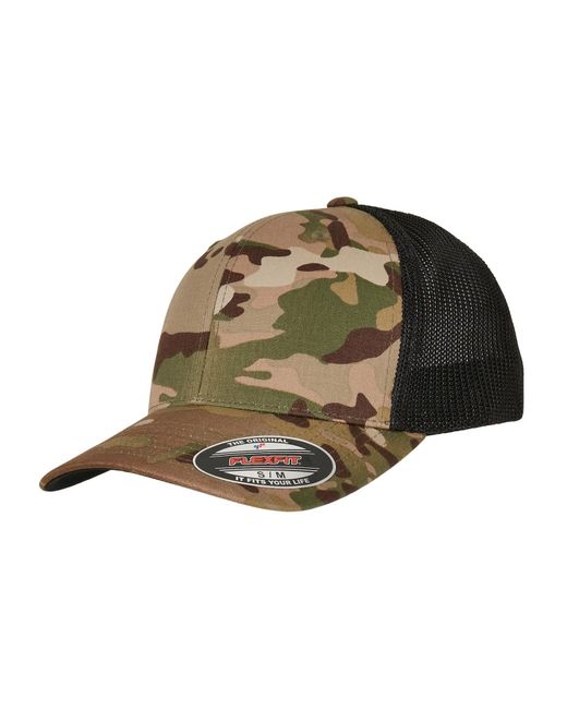 Flexfit Cap in Green für Herren