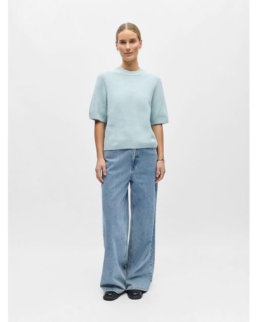 Object Blue Pullover Objflo