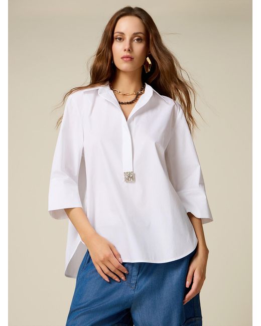 Oltre White Bluse